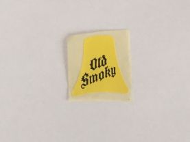 Wilesco Old Smokey Yellow sticker